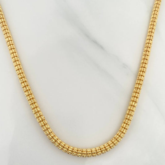 Cadena Ice 31.4 g / 60.1 cm / 3.9 mm Oro Amarillo 18K