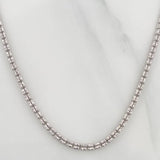 Cadena Ice 15.75 g / 60.6 cm / 2.2 mm Oro Blanco 18K