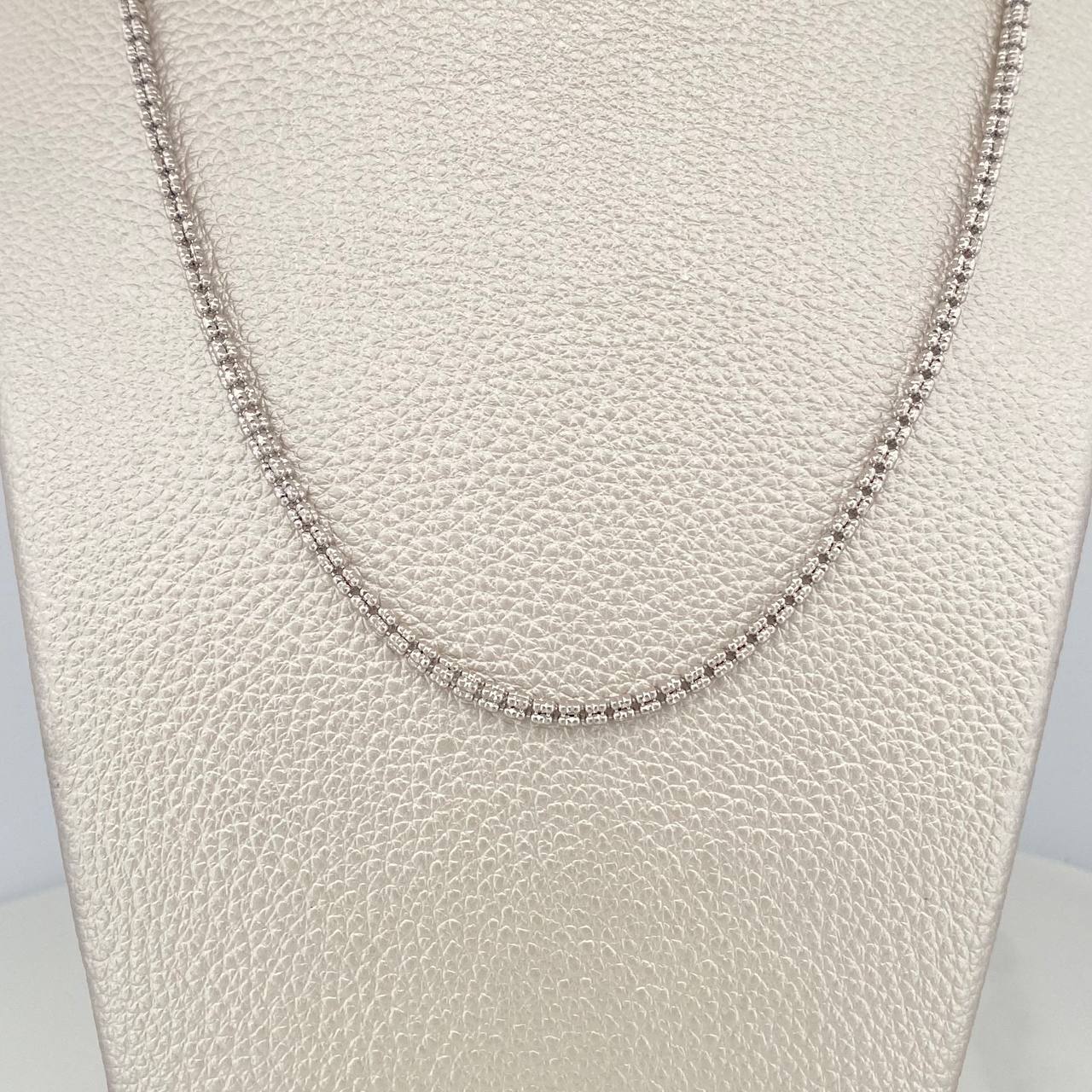 Cadena Ice 15.75 g / 60.6 cm / 2.2 mm Oro Blanco 18K