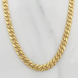 Cadena Cubana Infinito 19.2 g / 60.7 cm / 4.6 mm Oro Amarillo 18K