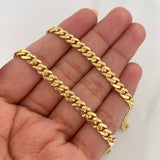 Cadena Cubana Infinito 19.2 g / 60.7 cm / 4.6 mm Oro Amarillo 18K