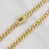 Pulso Cubano Infinito 7.15 g / 20.3 cm / 4.8 mm Oro Amarillo 18K
