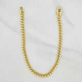 Pulso Cubano Infinito 6.85 g / 20.8 cm / 4.8 mm Oro Amarillo 18K