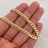Pulso Cubano Infinito 6.85 g / 20.8 cm / 4.8 mm Oro Amarillo 18K