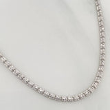 Cadena Ice 12.4 g / 60.2 cm / 2.3 mm Oro Blanco 18K