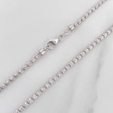 Cadena Ice 12.4 g / 60.2 cm / 2.3 mm Oro Blanco 18K