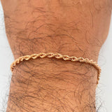 Pulso Lazo 2.8gr / 19cm / 3.2mm Oro Rosa +3 18K %