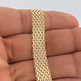 Pulso China 8.65gr / 21.5cm / 9.5mm Oro Amarillo +1 18K +