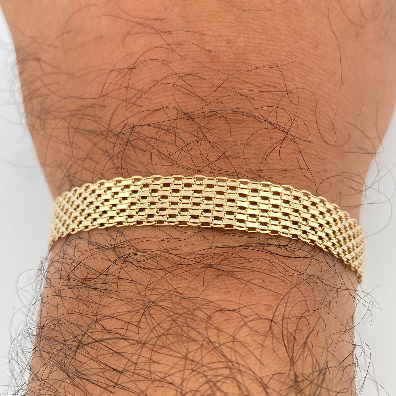 Pulso China 8.65gr / 21.5cm / 9.5mm Oro Amarillo +1 18K +