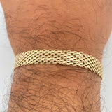Pulso China 8.65gr / 21.5cm / 9.5mm Oro Amarillo +1 18K +