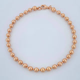 Pulso Militar 6.75gr / 21cm / 4mm Oro Rosa +3 18K +