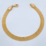 Pulso China 7.55gr / 19.8cm / 6.4mm Oro Amarillo +1 18K +