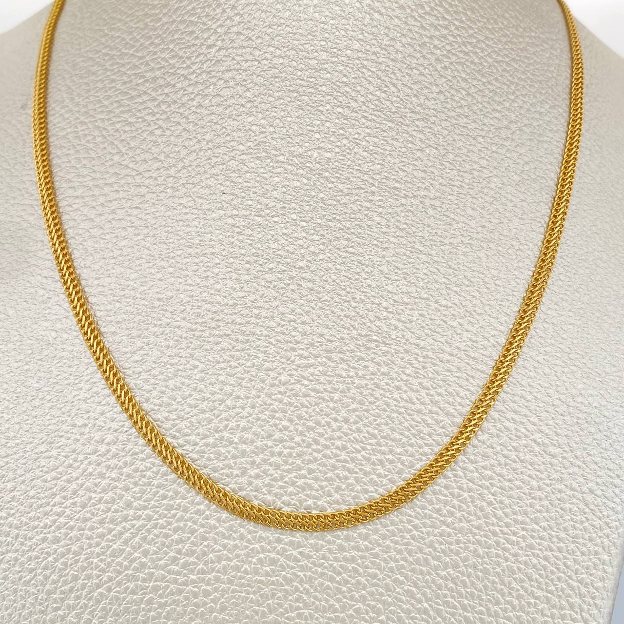 Cadena Sedusa 2.3gr / 50cm / 3mm Oro Amarillo +3 18K +