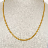 Cadena Sedusa 2.3gr / 50cm / 3mm Oro Amarillo +3 18K +