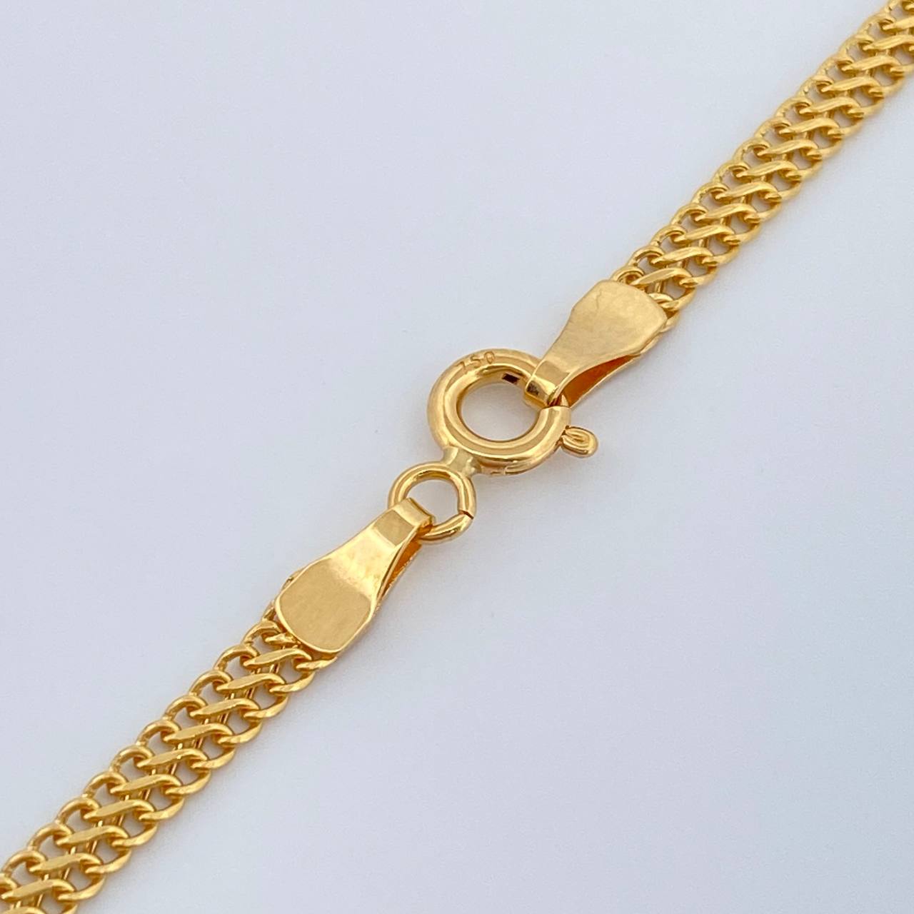 Cadena Sedusa 2.3gr / 50cm / 3mm Oro Amarillo +3 18K +