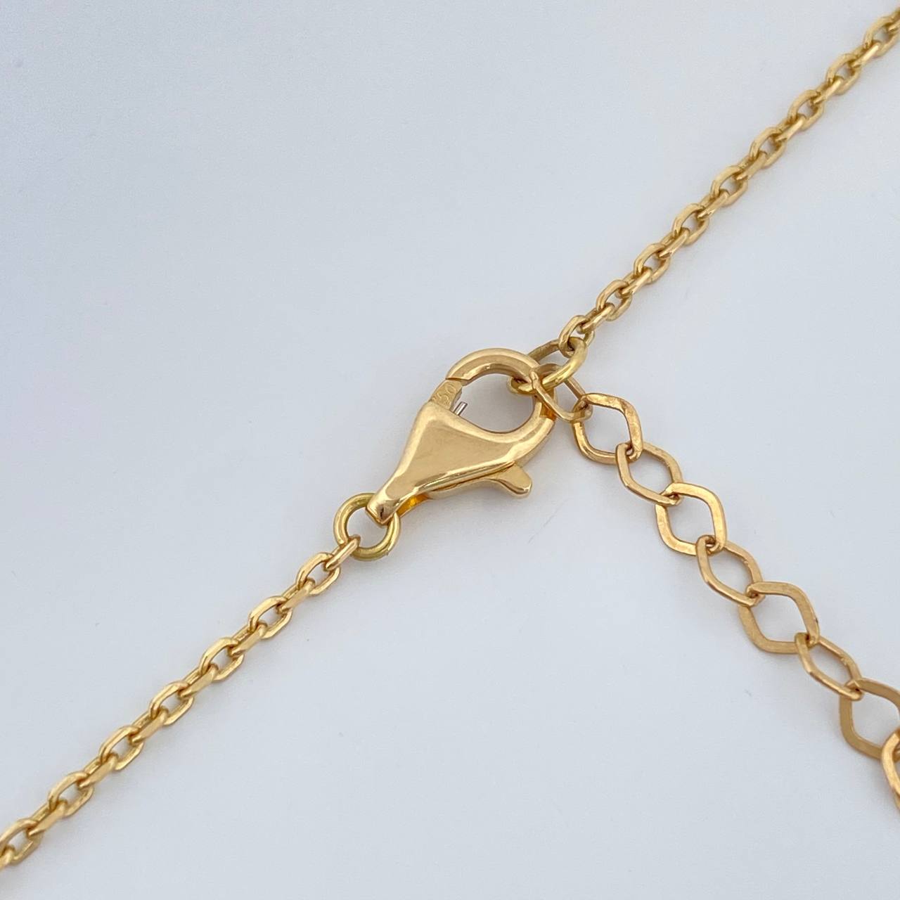 Cadena  MSK  Aro Seguido 5.7gr / 48cm / 1.35mm Oro Amarillo +3 18K %