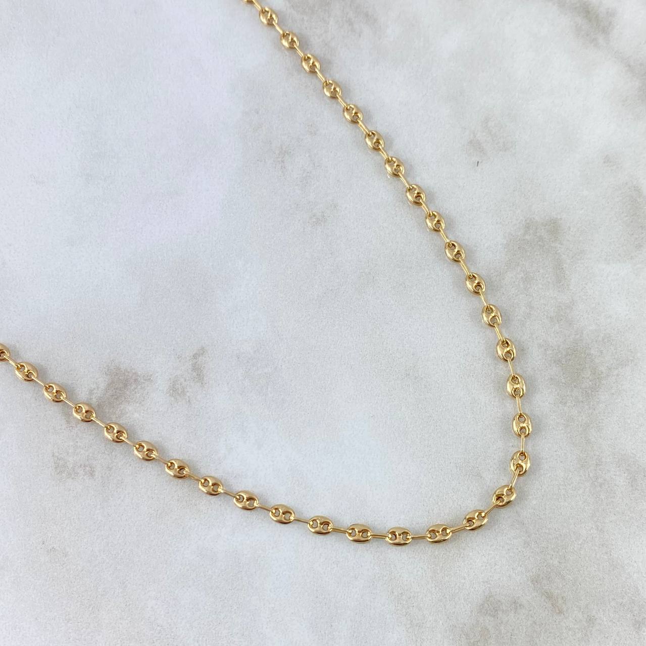Cadena GC 5.1gr / 50cm / 3mm Oro Amarillo ©
