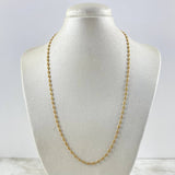 Cadena GC 5.1gr / 50cm / 3mm Oro Amarillo ©