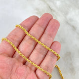 Cadena Lazo 4.4gr / 50cm / 2.7mm Oro Amarillo +3
