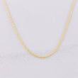 Cadena Singapur 0.7g / 40cm / 1mm Oro Amarillo 18K