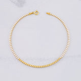Pulso Tenis 1.95g / 18.1cm / 1.5mm Oro Amarillo 18K