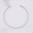 Pulso Tenis 2.35g / 16.5cm / 1.8mm Oro Blanco 18K