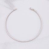 Pulso Tenis 2.35g / 16.5cm / 1.8mm Oro Blanco 18K