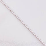 Pulso Tenis 2.4g / 16.6cm / 1.8mm Oro Blanco 18K
