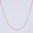 Cadena Ice 7.95g / 50cm / 2mm Dos Oros Blanco Rosa 18K