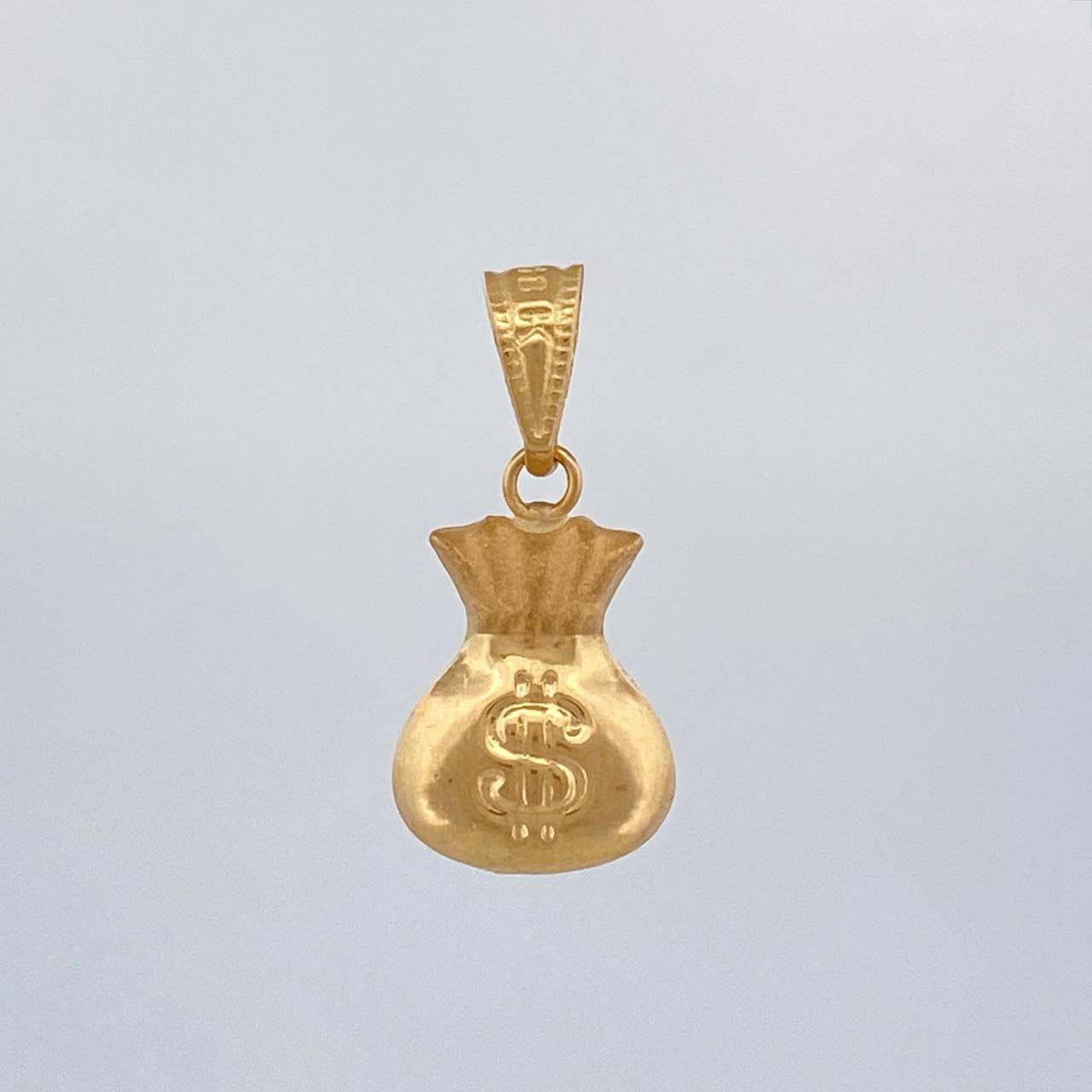 Dije Bolsa Dinero 0.85 g / 2 cm Oro Amarillo 18K
