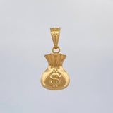 Dije Bolsa Dinero 0.85 g / 2 cm Oro Amarillo 18K