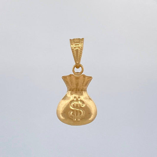 Dije Bolsa Dinero 0.85 g / 2 cm Oro Amarillo 18K