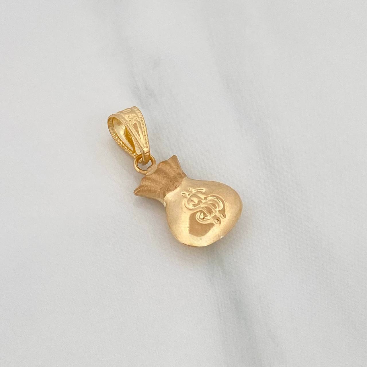 Dije Bolsa Dinero 0.95 g / 2 cm Oro Amarillo 18K