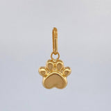 Dije Huella 0.65 g / 1.8 cm Oro Amarillo 18K