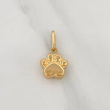 Dije Huella 0.65 g / 1.8 cm Oro Amarillo 18K