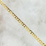 Pulso Cubano 2.7gr / 19cm / 4mm Oro Amarillo +1 18K ©