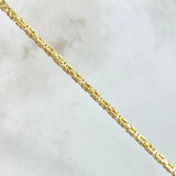 Pulso Peruano 3.45gr / 20cm / 1.7mm Oro Amarillo +3 18K ©
