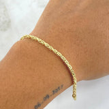Pulso Peruano 3.45gr / 20cm / 1.7mm Oro Amarillo +3 18K ©