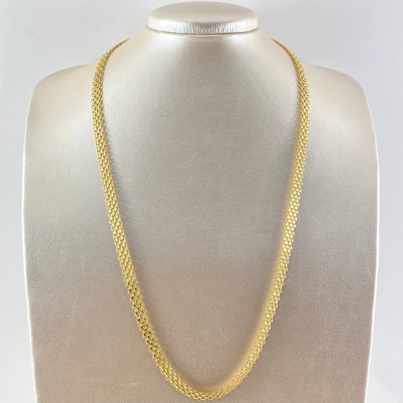 Cadena China 11.35gr / 60cm / 7mm Oro Amarillo +0 18K