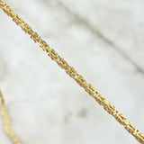 Cadena Peruana 8.8gr / 60cm / 2.1mm Oro Amarillo +3 18K