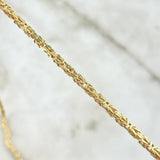 Cadena Peruana 8.85gr / 60cm / 2mm Oro Amarillo +3 18K *