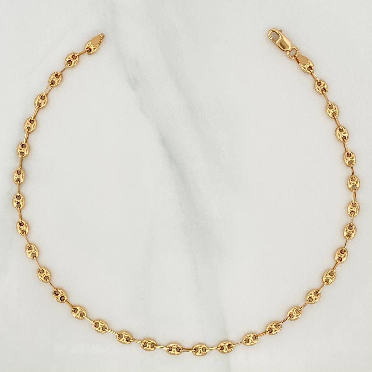 Tobillera Gc 3 g / 26.1 cm / 3.3 mm Oro Amarillo 18K