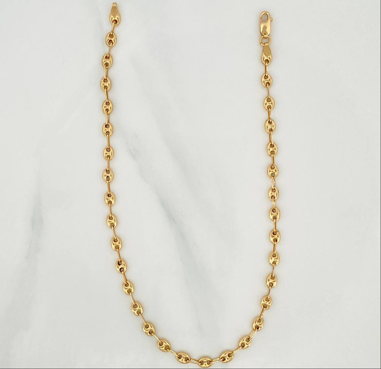 Tobillera Gc 2.85 g / 25.1 cm / 3.3 mm Oro Amarillo 18K