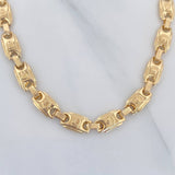 Tobillera Rustica Corona 7 g / 25.7 cm / 5.81 mm Oro Amarillo 18K