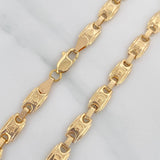 Tobillera Rustica Corona 7 g / 25.7 cm / 5.81 mm Oro Amarillo 18K