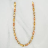 Tobillera Rustica Tornillo 6.75 g / 25.8 cm / 5.21 mm Tres Oros 18K