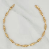 Pulso Rustico Barril 2.95 g / 19.8 cm / 3.41 mm Oro Amarillo 18K