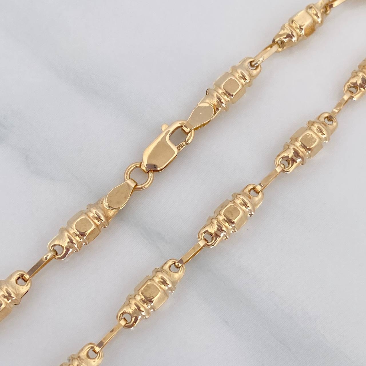 Pulso Rustico Barril 2.95 g / 19.8 cm / 3.41 mm Oro Amarillo 18K