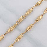 Pulso Rustico Barril 2.95 g / 19.8 cm / 3.41 mm Oro Amarillo 18K