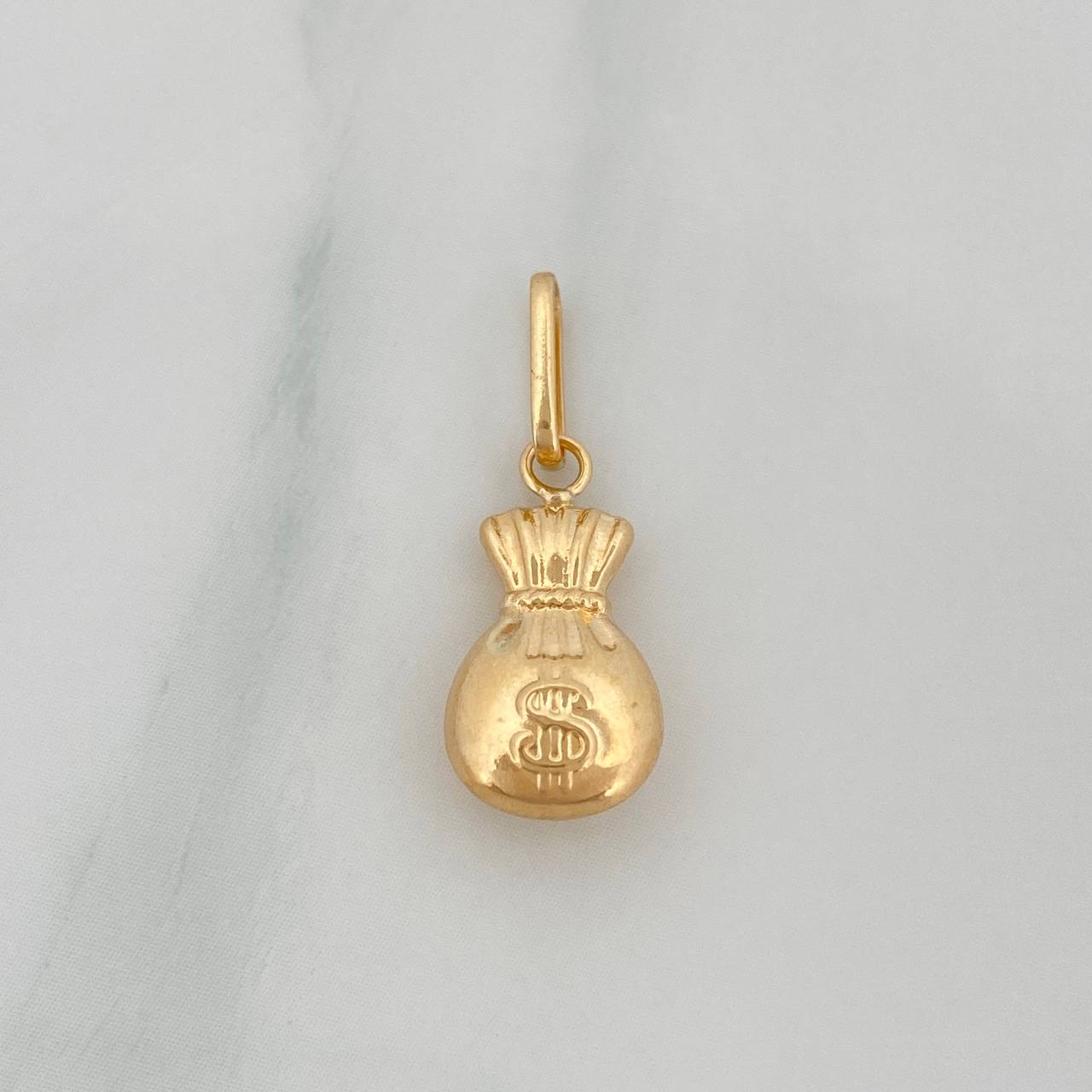 Dije Bolsa Dinero 0.6 g / 2.2 cm Oro Amarillo 18K